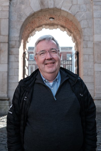 David McLoughlin, executive producer and co-chief executive of Metropolitan Pictures. Photograph: Conor Capplis/ The Irish Times