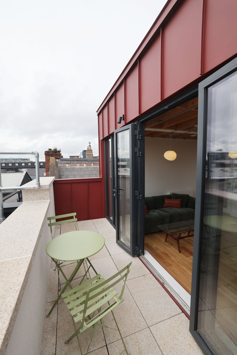 Living over the shop on Camden Street: The apartments developed by Tanya Comber and Jas Rait. Photograph: Alan Betson