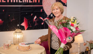 Noreen Higgins retires after 30 years of dedicated service at St Conal’s Hospital
