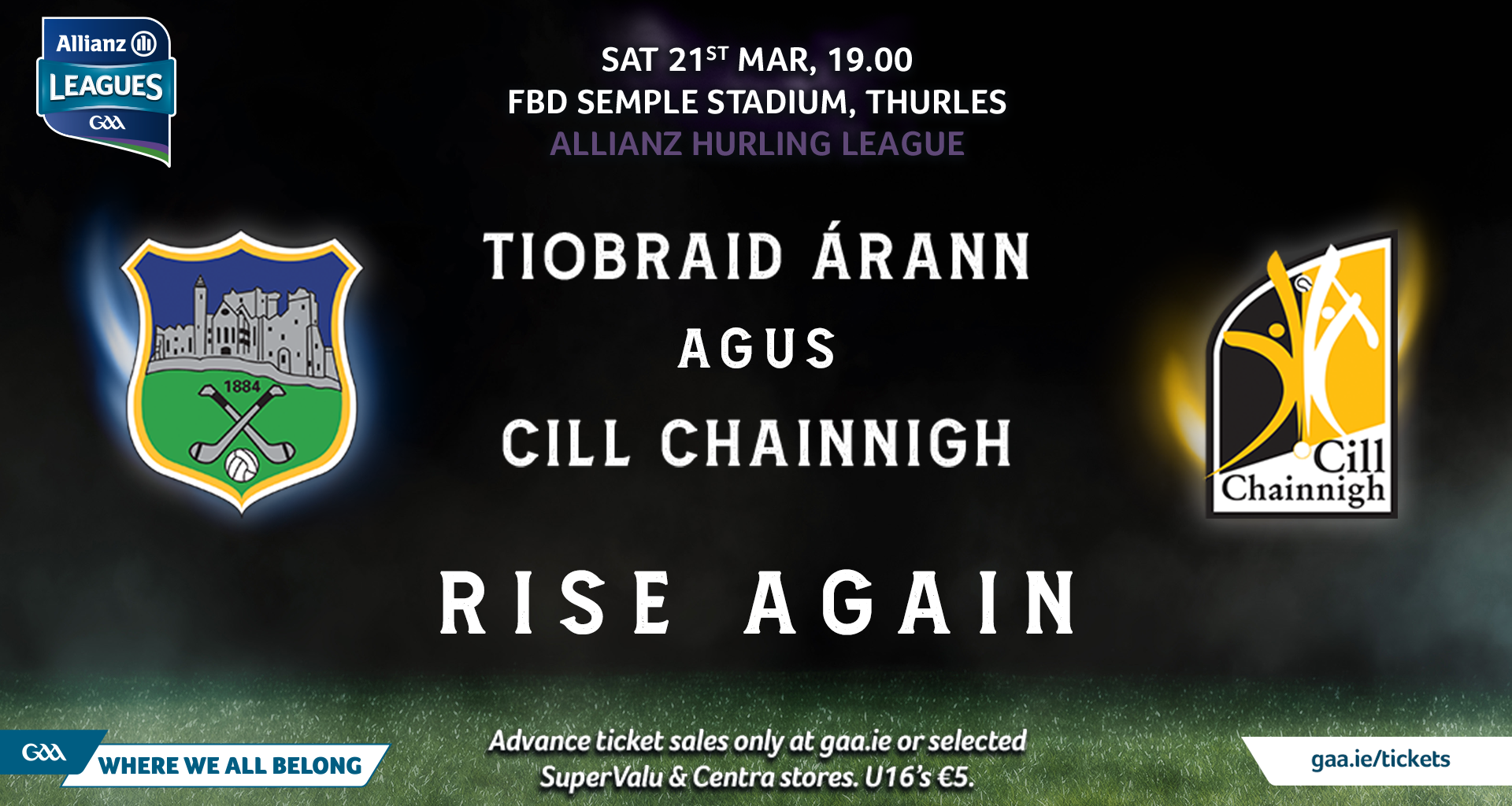 Allianz Hurling League Round 7: Kilkenny team vs Tipperary named