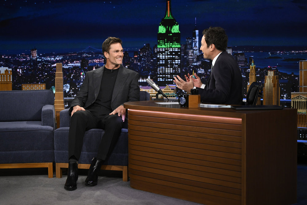 Tom Brady, Derrick White, More Appear On "Tonight Show Starring Jimmy Fallon"