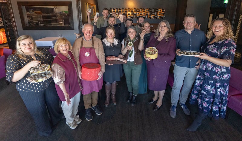 Winners at the Irish Food Writers' Guild Awards at Ananda in Dundrum, Dublin 16. Photograph: Paul Sherwood