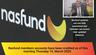 Nasfund members' accounts have been credited