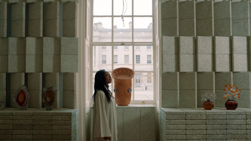 Tola Ojuolape in lounge space 