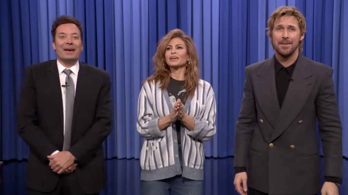 Eva Mendes, Ryan Gosling Make Rare Joint Appearance on 'Tonight Show’