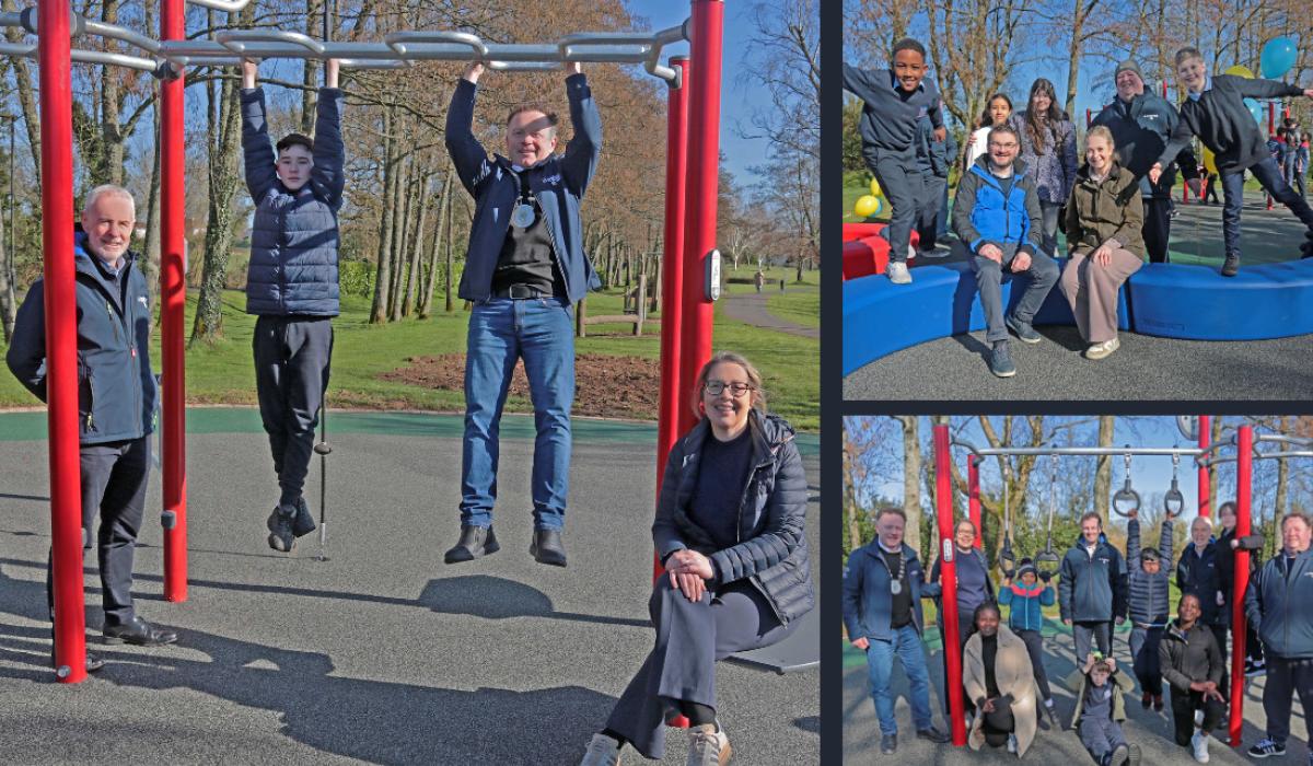 New all purpose outdoor exercise-and-recreation area opens in Longford Town Mall complex