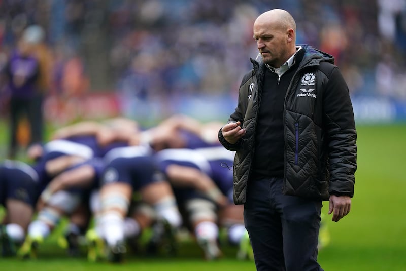 Many critics said the Scotland team would be better off without Gregor Townsend after a bad start to this year's Six Nations. Photograph: Andrew Milligan/PA Wire