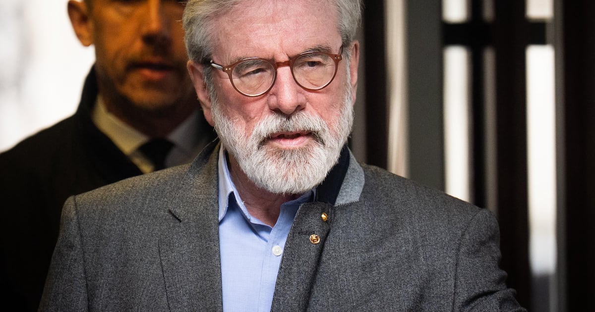 Gerry Adams was leader of IRA until mid-2000s, former senior PSNI officer tells court – The Irish Times