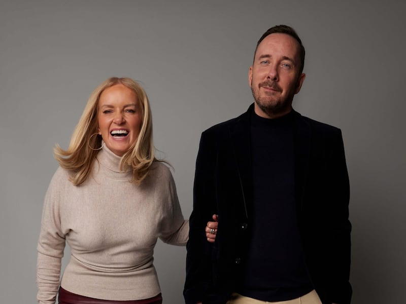 The Hard Shoulder presenters Ciara Kelly and Shane Coleman. Photograph: Newstalk