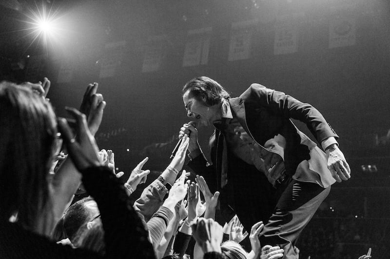 Nick Cave performing in New York last year. Photograph: Megan Cullen