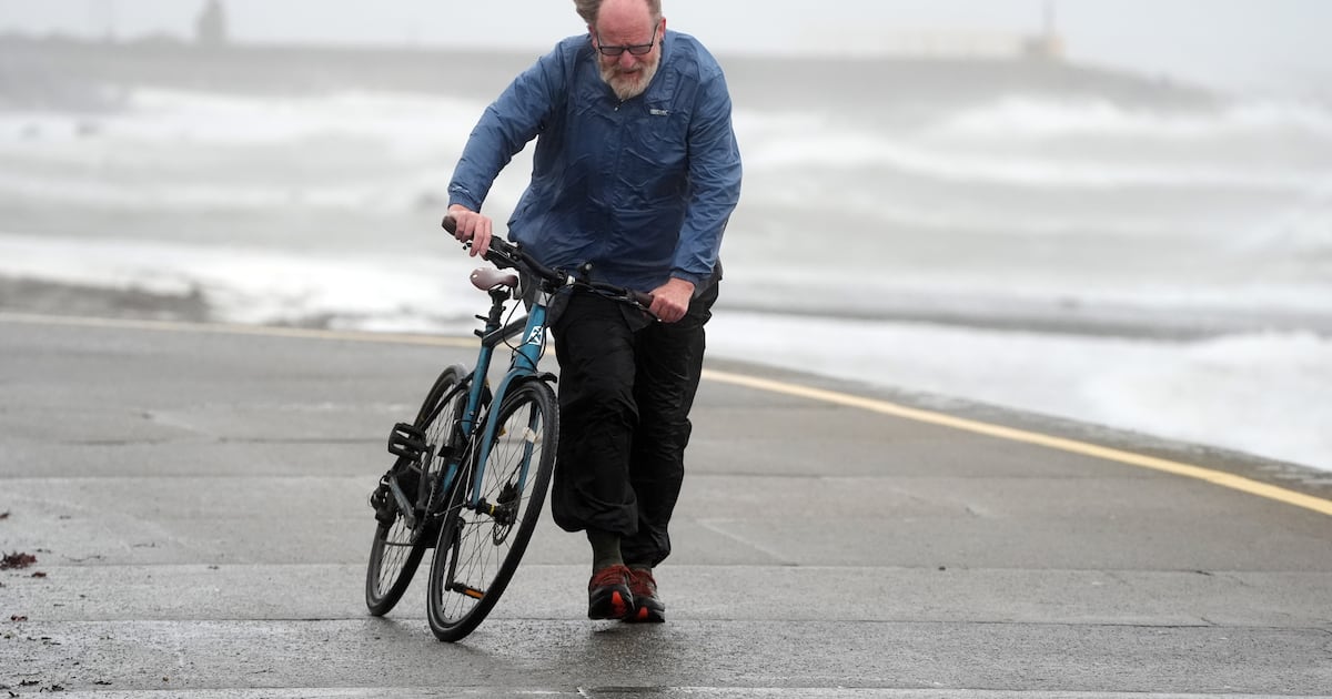 Passengers advised to check with airlines as Met Éireann issues wind and rain warnings across Ireland – The Irish Times