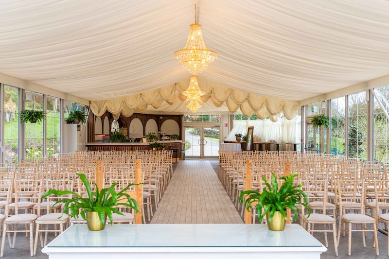 The Fernery event space, which hosts wedding ceremonies. Photograph: Andy Gibson.