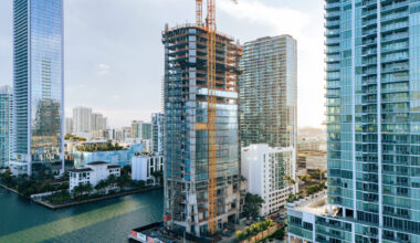 Aerial Views Show Villa Miami’s Superstructure Reaching Halfway Mark In Edgewater