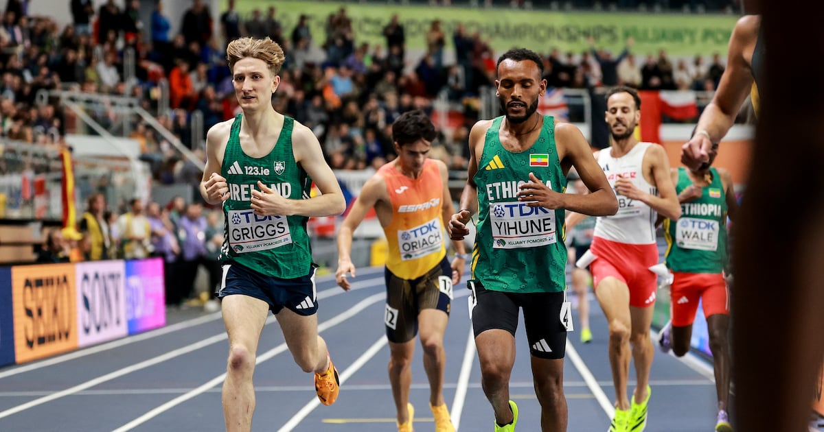 Nick Griggs takes lessons from finishing ninth as Josh Kerr wins World Indoor 3,000m – The Irish Times