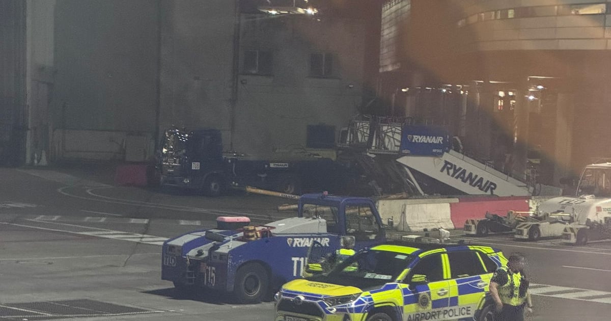 Man escorted off Ryanair flight following incident during take-off – The Irish Times