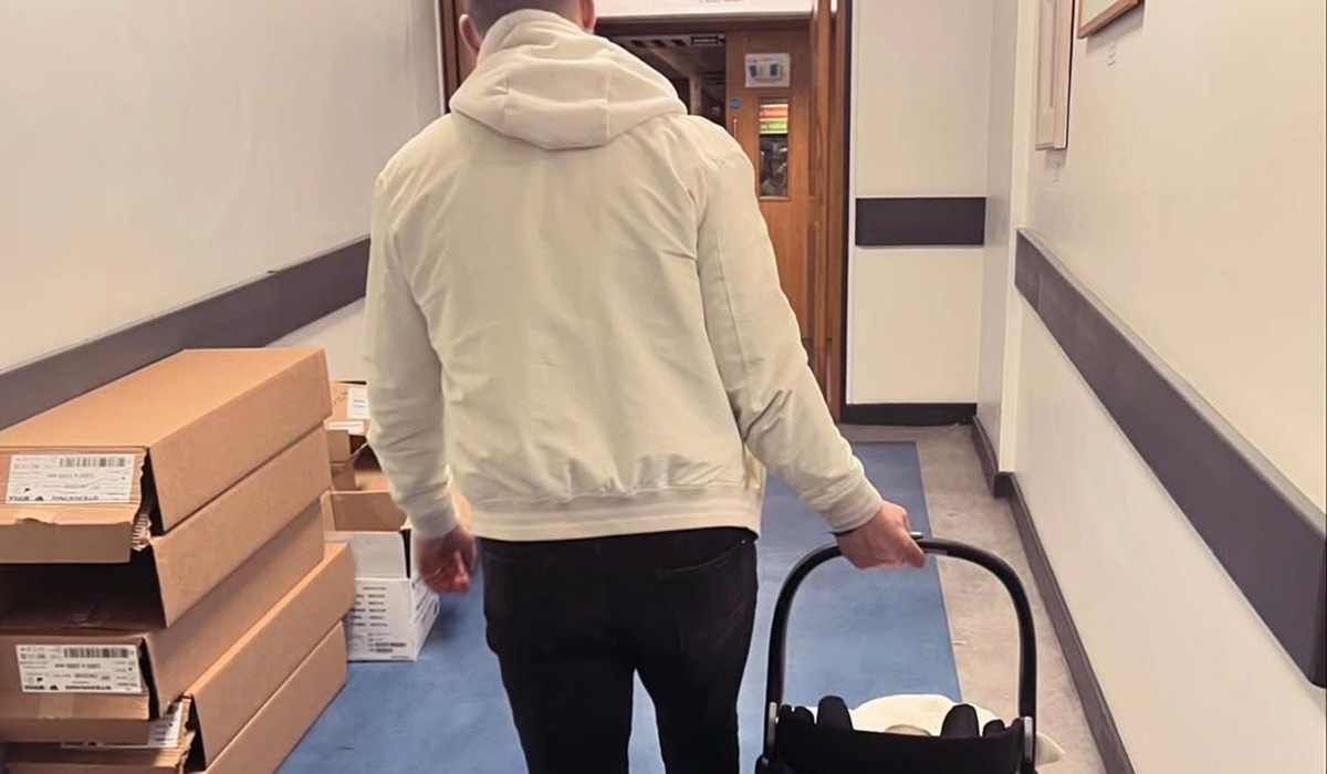 Philly McMahon arrival of second child