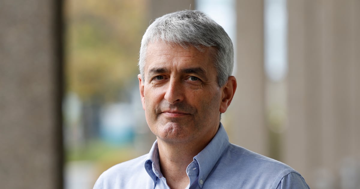 Whether grilling guests or praising fried food, David McCullagh’s delivery is proper order – The Irish Times