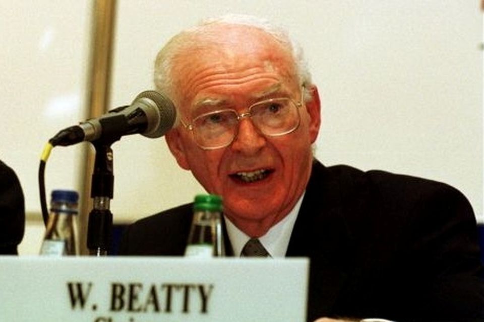 Walter Beatty Sr at a Jurys Doyle AGM in 1999. Photo: Graham Hughes/Photocall