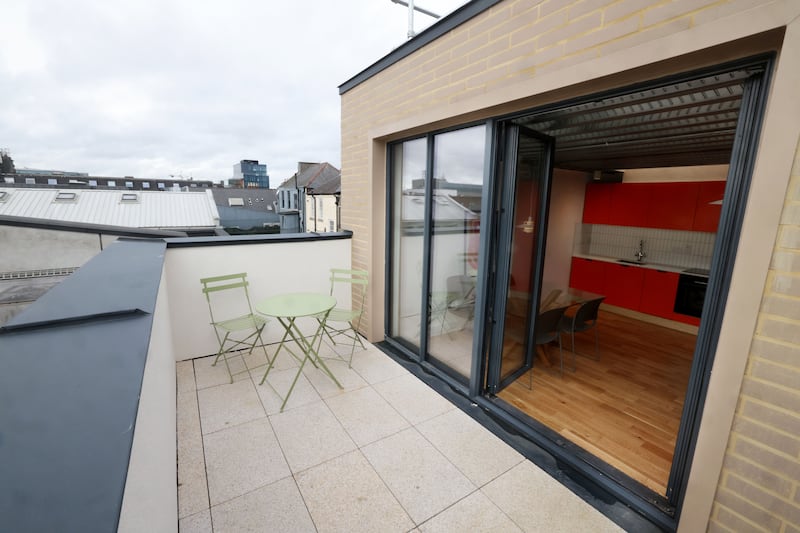Living over the shop on Camden Street: The apartments developed by Tanya Comber and Jas Rait. Photograph: Alan Betson