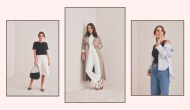 three shots of coleen rooney wearing primark