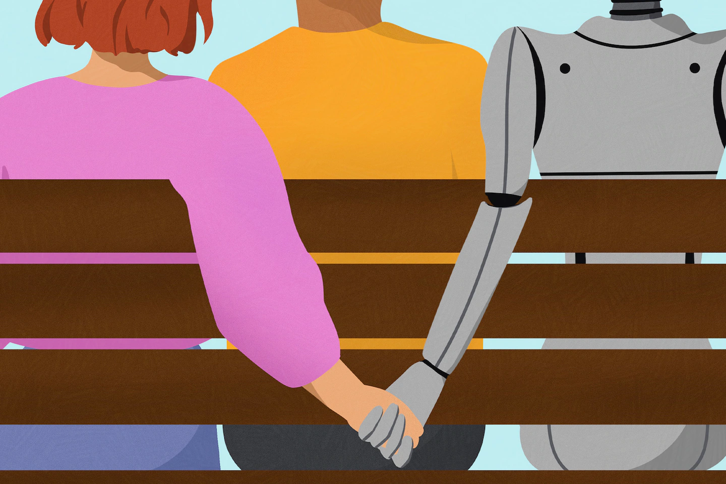She uses AI for everything. Her husband thinks AI is a menace.