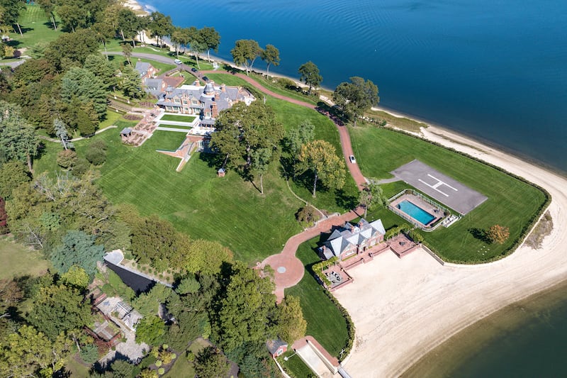 Billy Joel’s mansion MiddleSea, on Centre Island in New York. Photograph: Eric Striffler/New York Times
