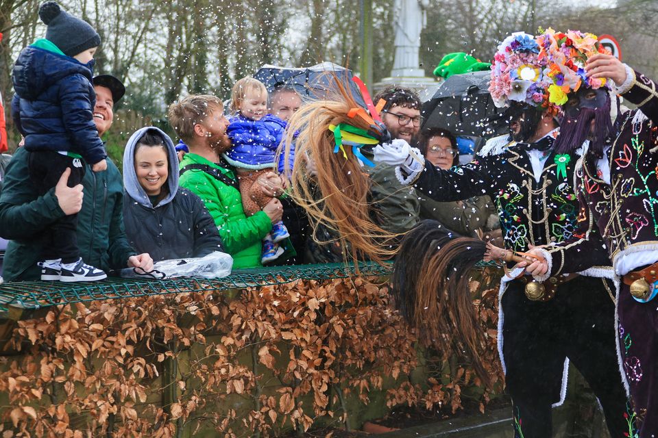 Plenty of culture and colour in  the St. Patrick's Festival Parade in Killarney town on Tuesday, organised by Killarney Chamber of Tourism and Commerce. The parade featured over 60 community group in the surrounding area. Photo by Valerie O'Sullivan. 