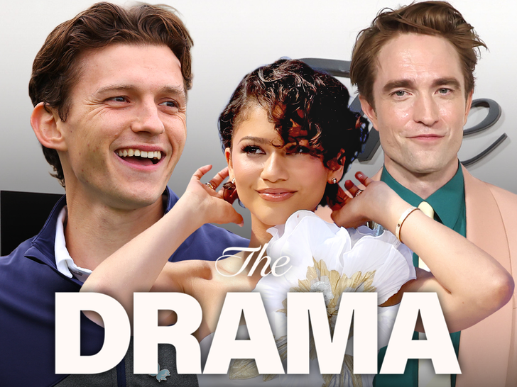 tom holland zendaya robert pattinson main getty