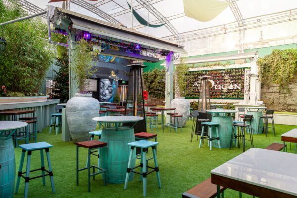 The beer garden in An Púcán. Picture: An Púcán