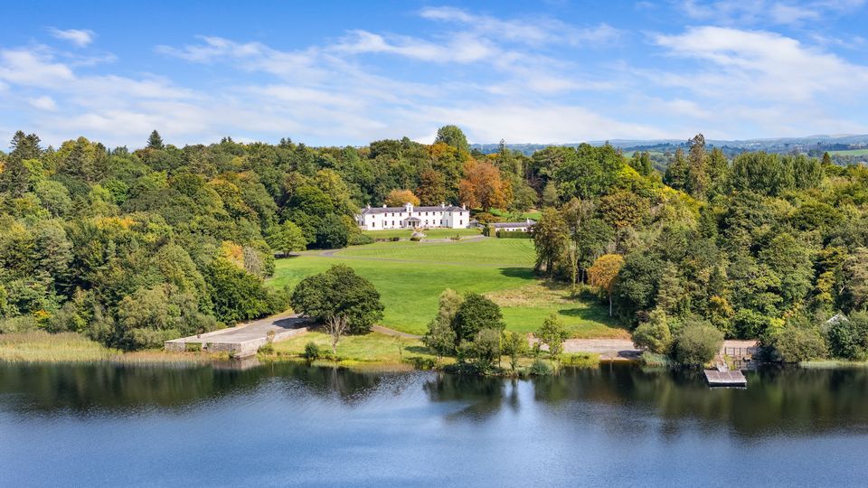 An aerial view of Ely Lodge, Enniskillen, Co Fermanagh