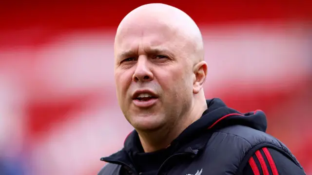 : Arne Slot, Manager of Liverpool portrait