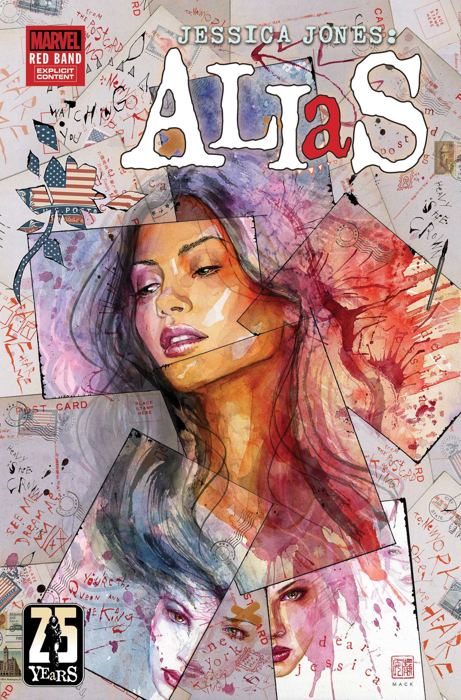 ALIAS RED BAND 3 COVER ART SHOWING JESSICA JONES