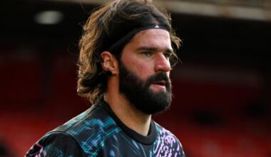LFC fitness update: Alisson Becker, Federico Chiesa and Alexander Isak