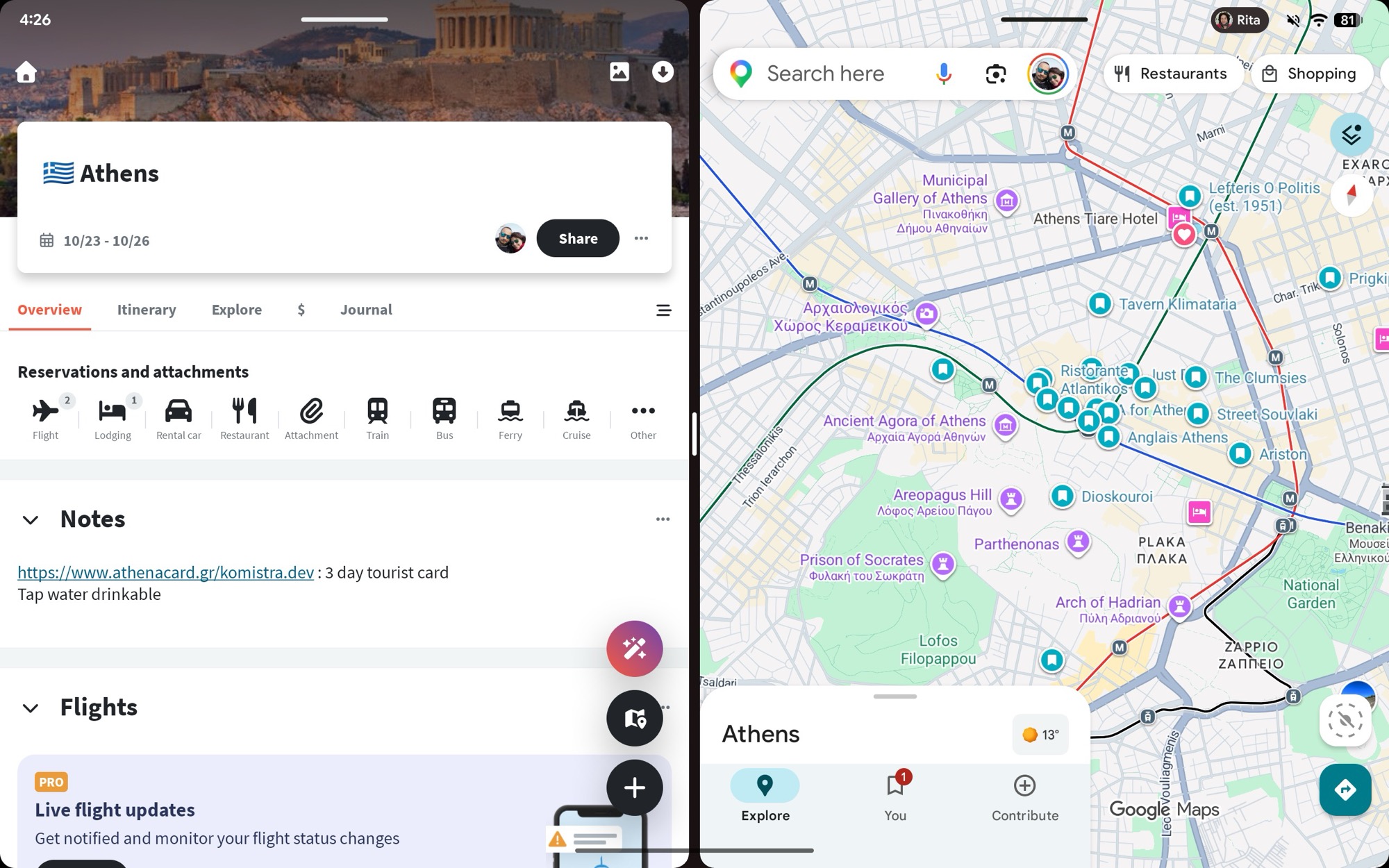 android 16 qpr3 screenshot split screen apps in full screen