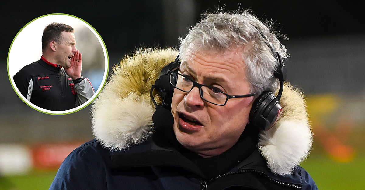 Andy Moran Fires Back At Joe Brolly After Mayo 'Old Pals' Jibe