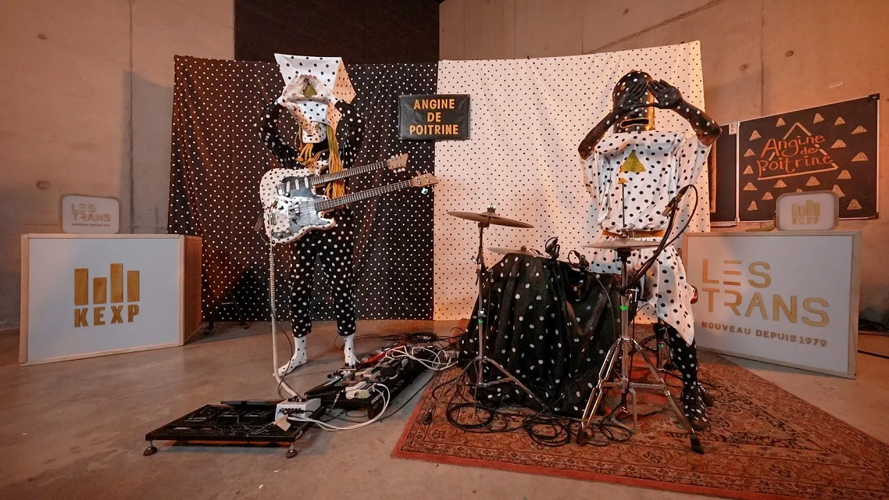 Angine De Poitrine: The Masked Quebec Math-Rock Duo With 5 Million Kexp Views 13