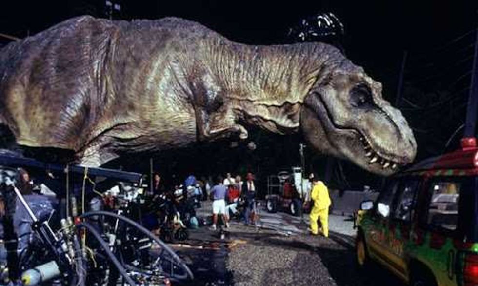 Animatronics in Jurassic Park