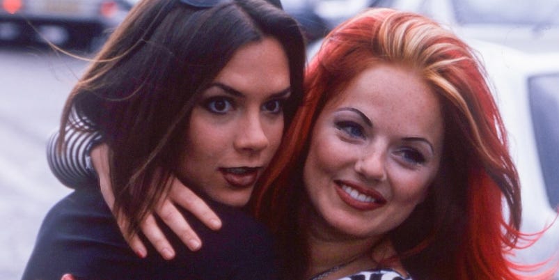 Geri Halliwell-Horner shares five word message on Beckham brother during busy weekend for Spice Girls