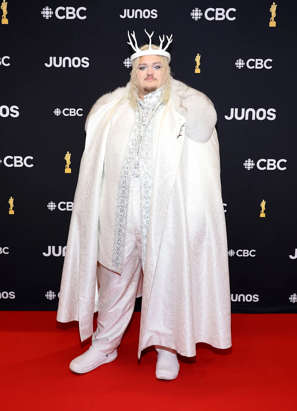 HALIFAX, NOVA SCOTIA - MARCH 24: TALK attends the 2024 JUNO Awards at Scotiabank Centre on March 24, 2024 in Halifax, Nova Scotia. (Photo by Cindy Ord/Getty Images)