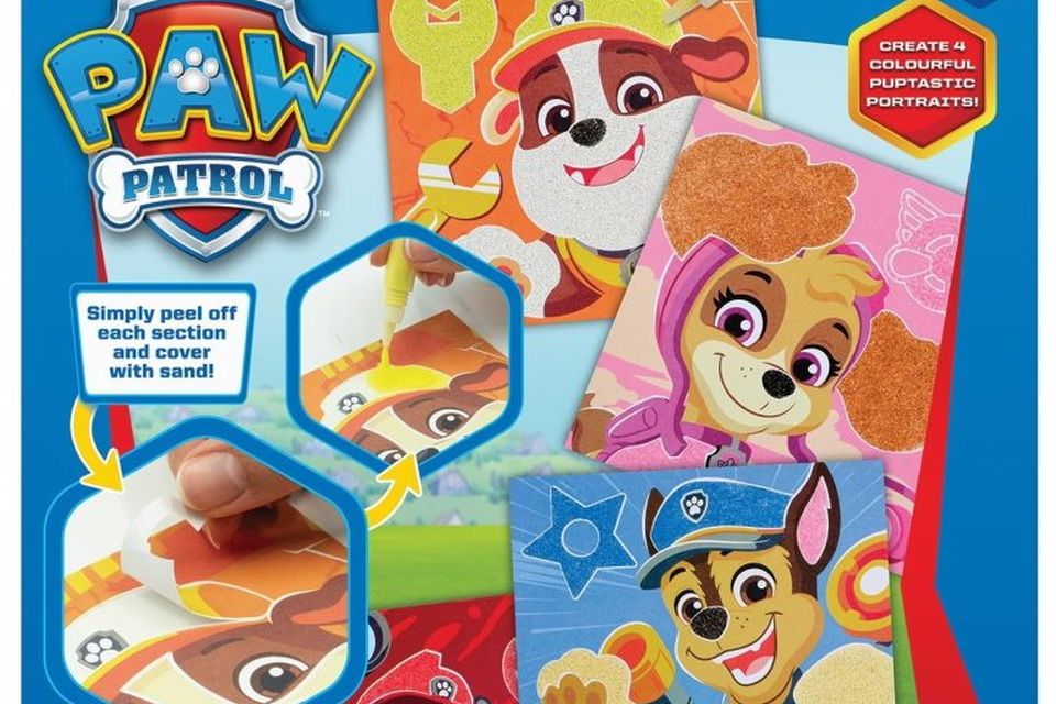 One of the 'Paw Patrol' sand toy products recalled. Photo: CCPC