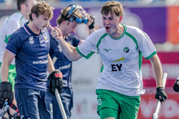 Greg Williams leads Ireland to victory over France and completes perfect record at Hockey World Cup qualifiers