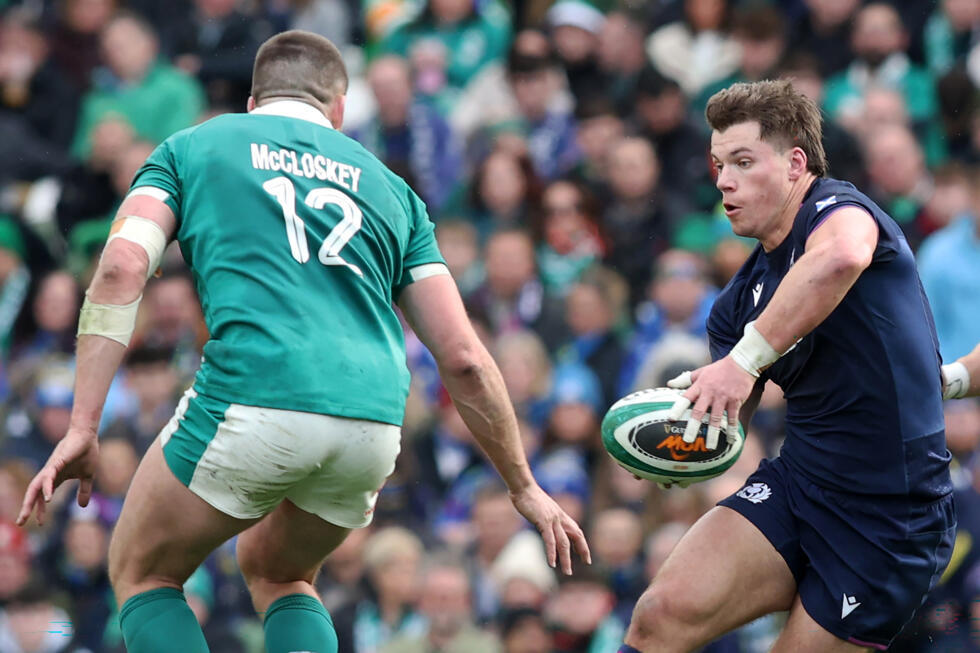 Stuart McCloskey (L) has finally been able to blossom after being largely ignored by Andy Farrell's predcessor Joe Schmidt