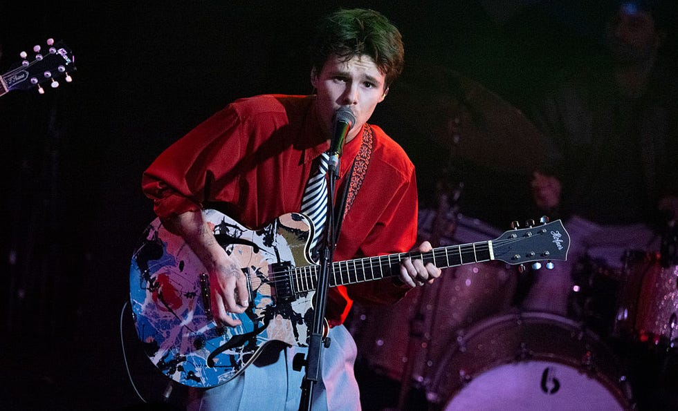 Cruz Beckham & The Breakers Perform At Mama Roux's birmingham, england february 25: (editorial use only) cruz beckham of cruz beckham the breakers performs during the first night of the time for your love tour at mama rouxs on february 25, 2026 in birmingham, england. (photo by katja ogrin/getty images)