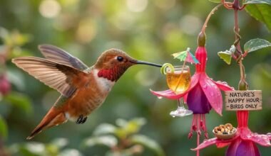 Hummingbirds Get a Daily Buzz from Nectar, the Equivalent of One Drink Per Day