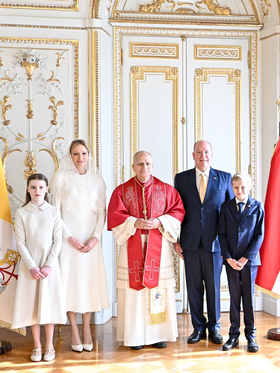 Prince Jacques and Princess Gabriella take center stage during Pope Leo XIV’s historic visit to Monaco