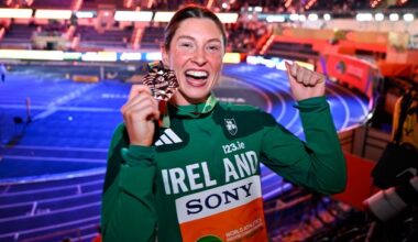 Kate O’Connor wins pentathlon bronze at World Indoor Championships in Poland
