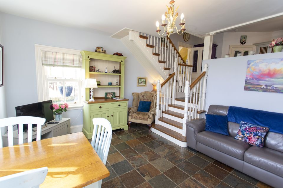 A seating area at Glasmor Country House, Ballyfinnane, Firies, Co Kerry