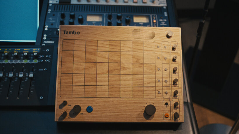 drum machine wooden device