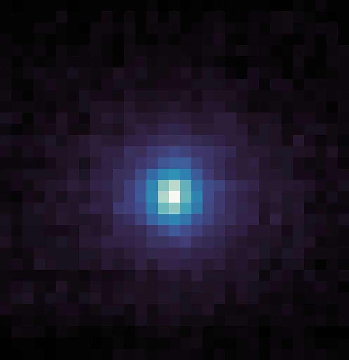 Ultraviolet image showing the coma around comet 3I/ATLAS as seen on 9 October 2025 by NASA's MAVEN spacecraft. Credit: NASA/Goddard/LASP/CU Boulder