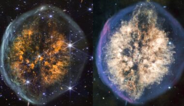 JWST peers inside a dying star's "exposed cranium"